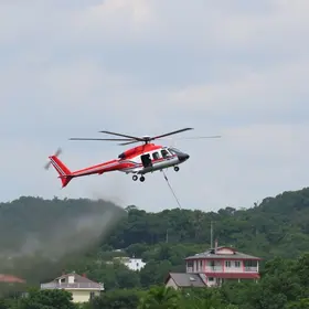 barulho de helicópteros na Faria Lima