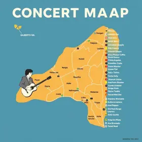 Mapa dos Shows