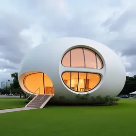 Casa esférica de Eduardo Longo