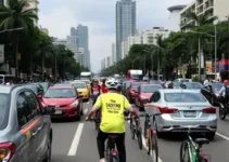 congestionamento em São Paulo em dia de jogo