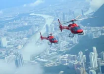 voos de helicóptero