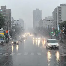 chuva intensa em São Paulo