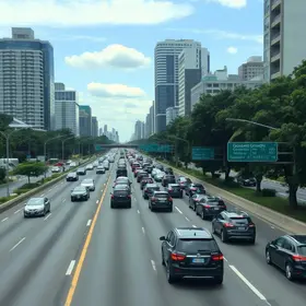 trânsito em São Paulo