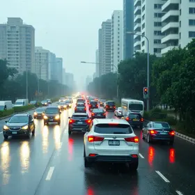congestionamento em São Paulo