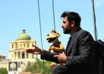 boneco de Daniel Vorcaro